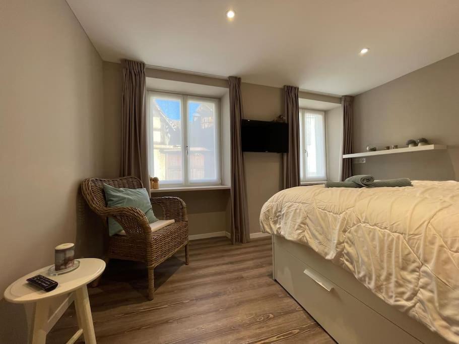 La Taniere De L'Ours - L'Alcove De L'Ours - Chambre Cosy 2 Pers Dambach Exterior foto